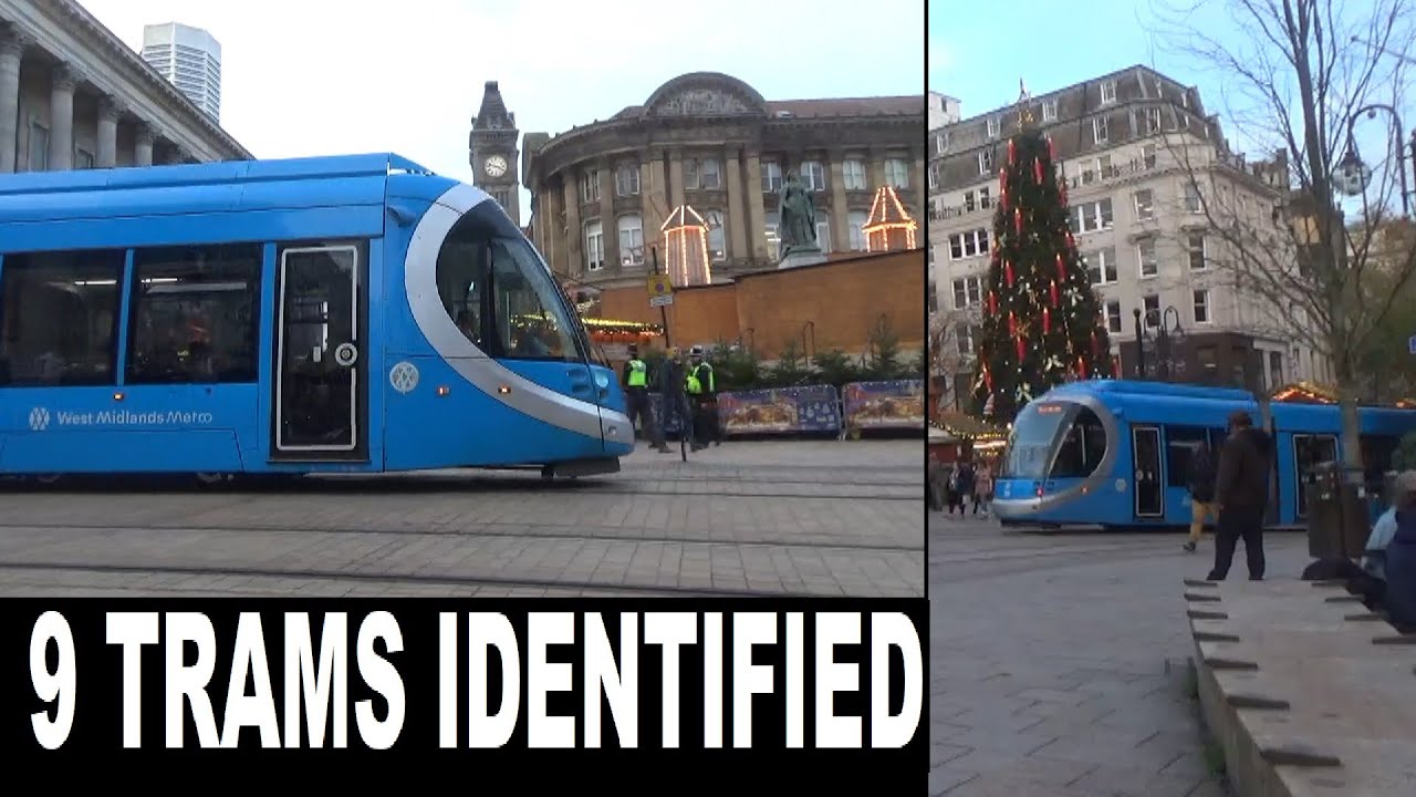 Birmingham Trams Victoria Square (November 2025)