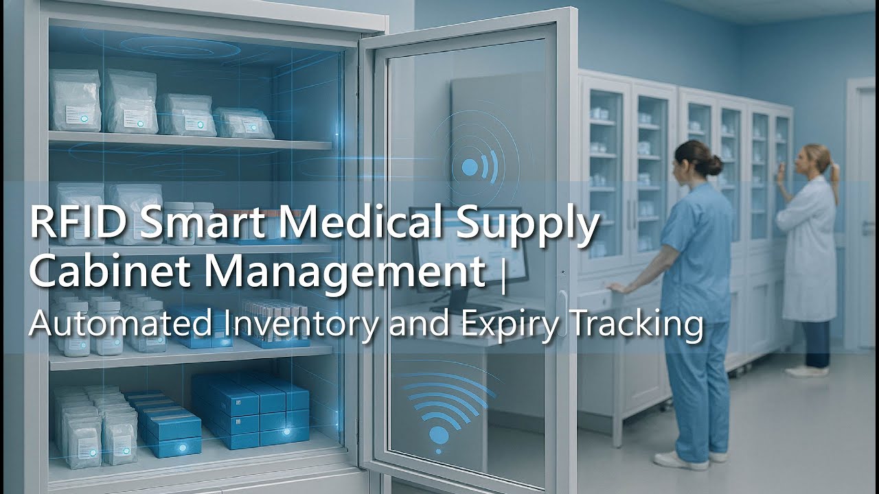 RFID Smart Medical Supply Cabinet Management｜智慧醫療耗材櫃自動盤點與效期追蹤