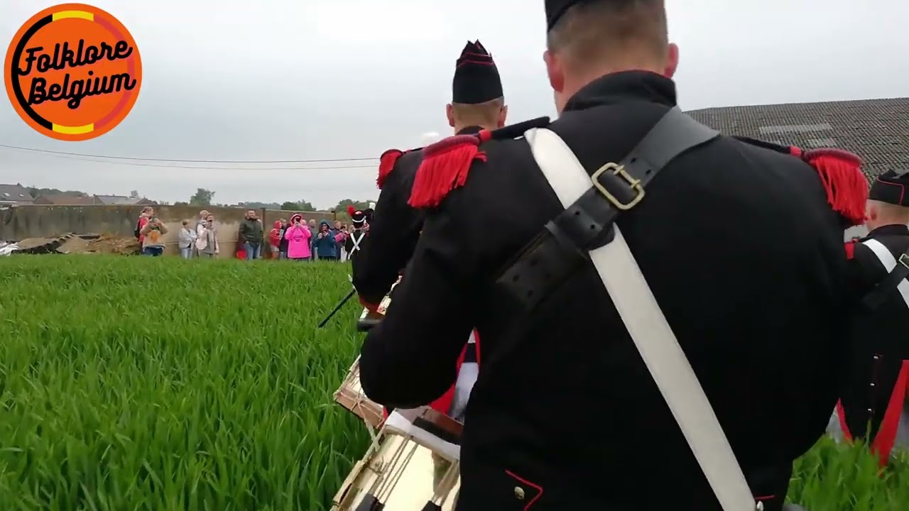 🥁 tour Sainte Rolende Gerpinnes 2023 🥁 arrivée à Bertransart 🥁 folklore belgium 🥁