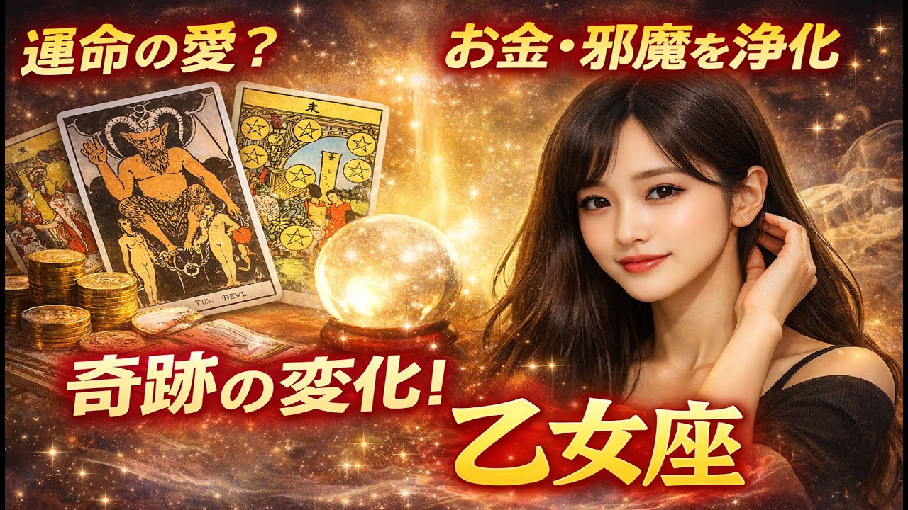 ✨🔮 乙女座｜無視が相手を狂わせる…💰金運・💼仕事・❤️愛が一気に動き出す転換期 🔮✨