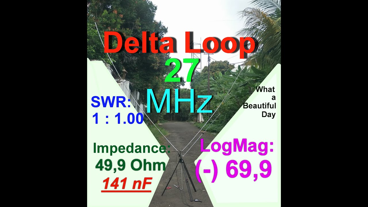 Delta Loop Antenna for 27 MHz / Citizen Band Tutorial