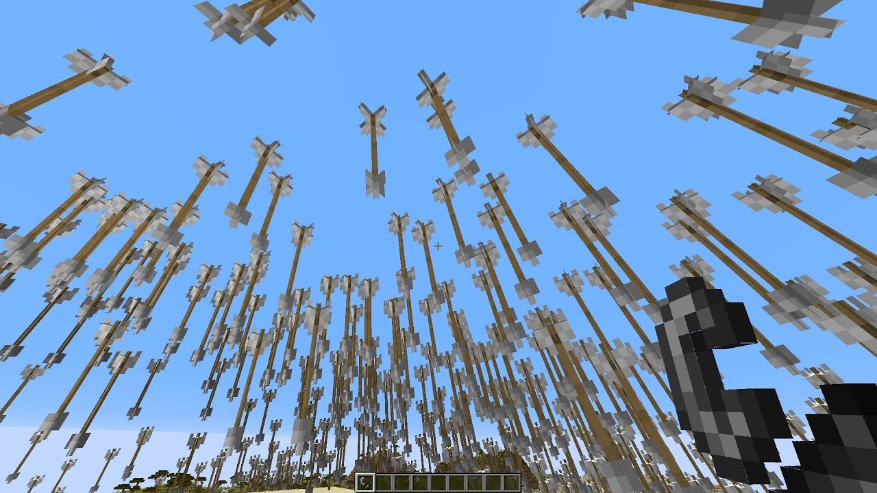 Minecraft: Дождь стрел