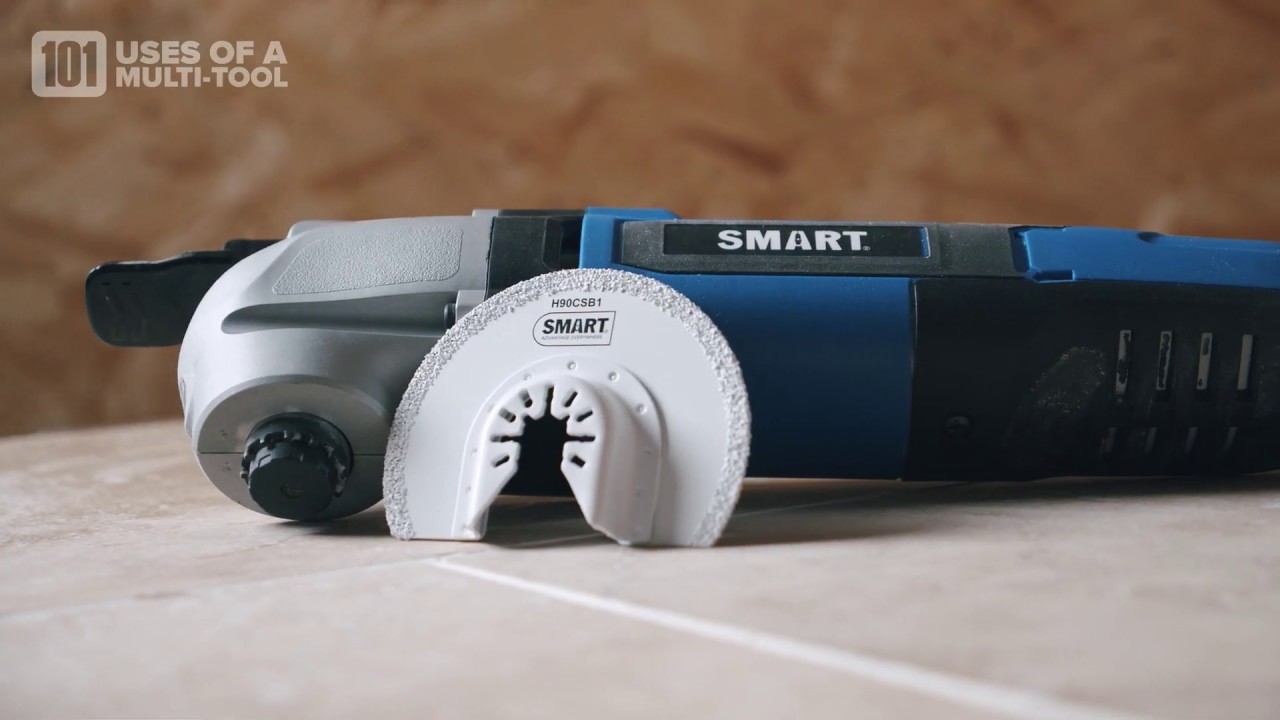 Grout removal with a multi-tool