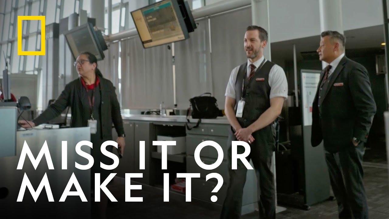 Race Against the Gate | Toronto Airport Uncovered | National Geographic UK