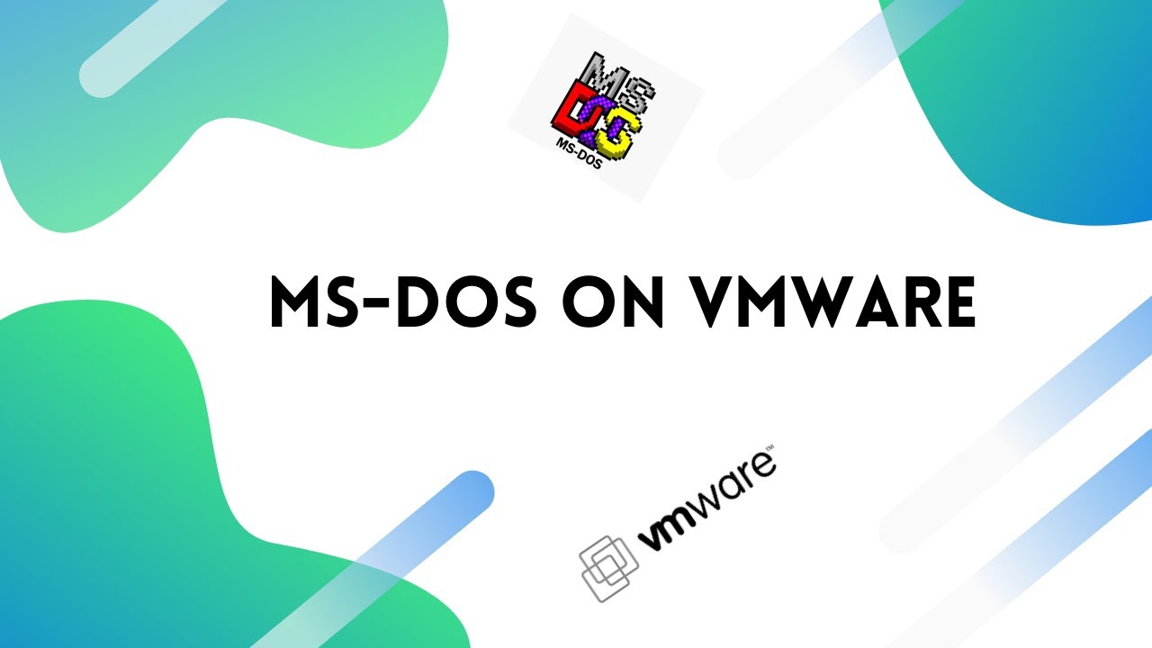 Installing MS-DOS on Vmware.