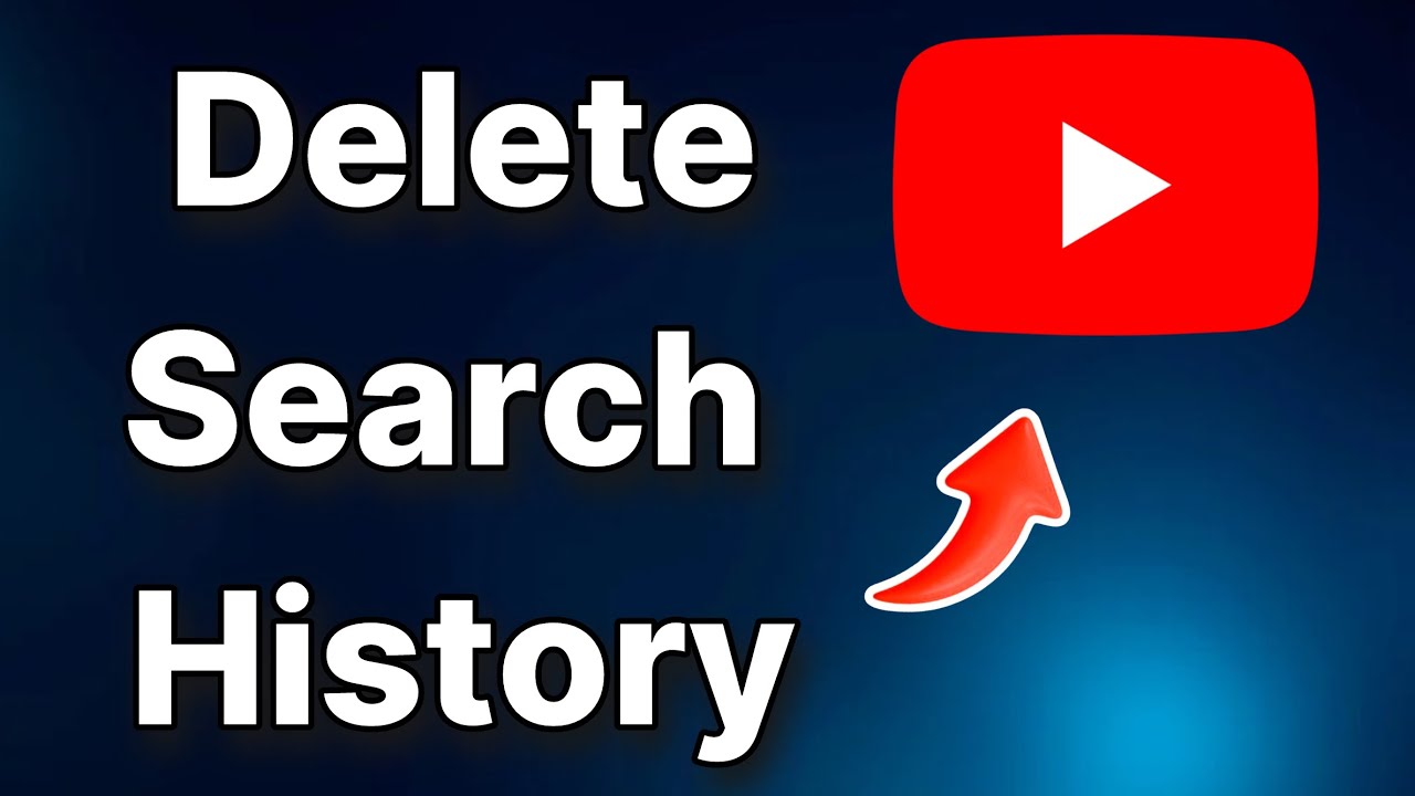 How to delete YouTube search History