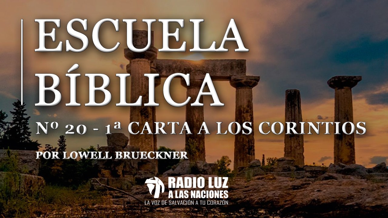 20 - 1ª CARTA A LOS CORINTIOS