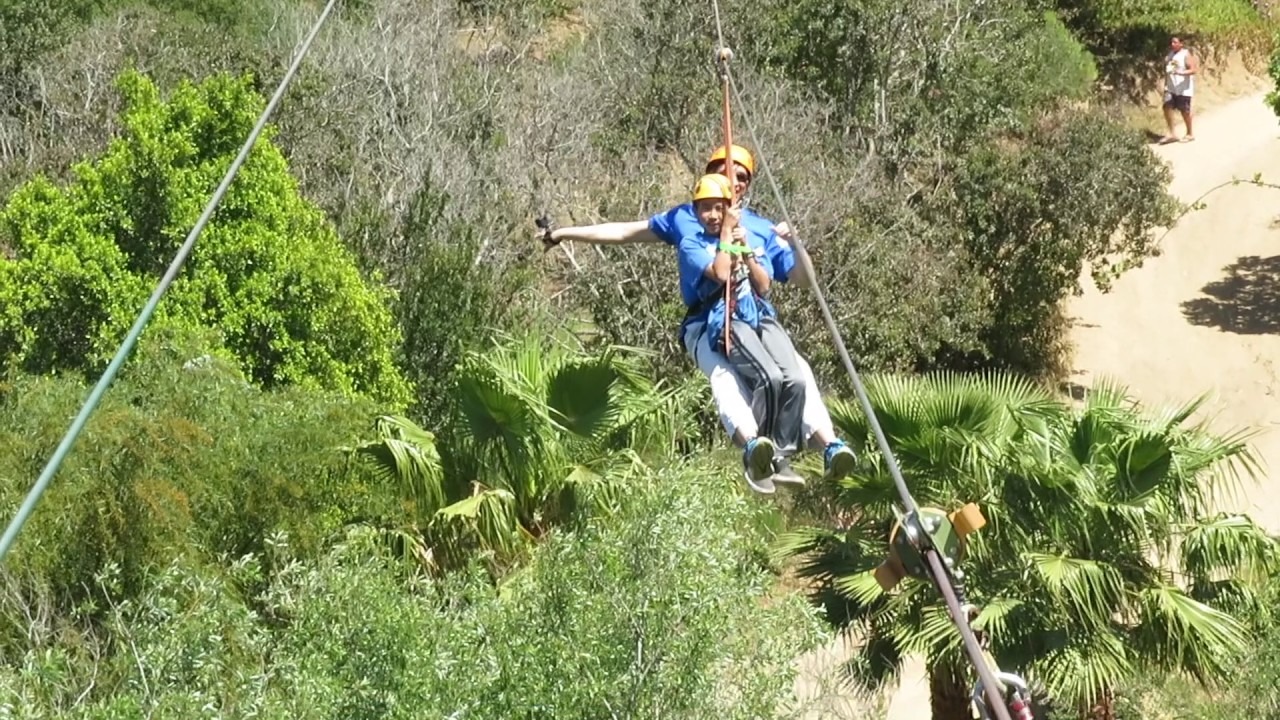 Zipline and Hanging Bridges at Las Canadas Canopy - Ensenada, Mexico