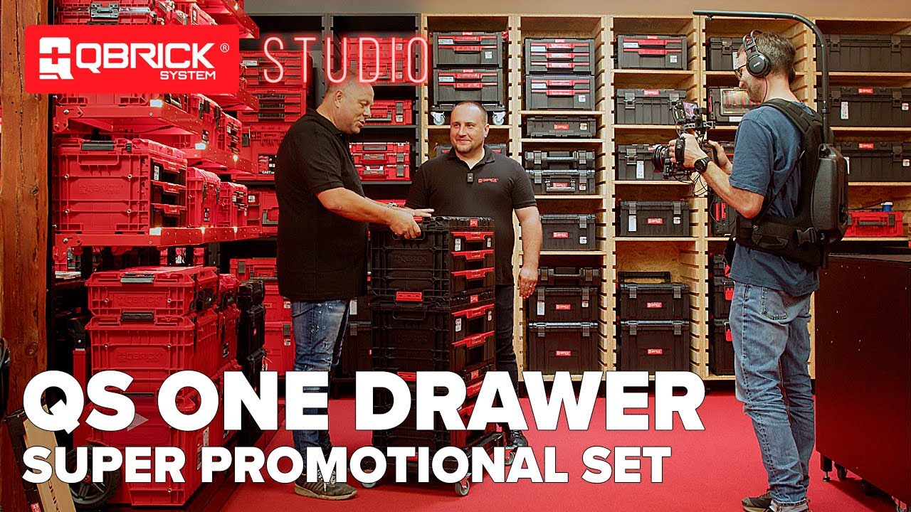 Super zestaw promocyjny QS ONE Drawer  - QBRICK STUDIO - odcinek 170