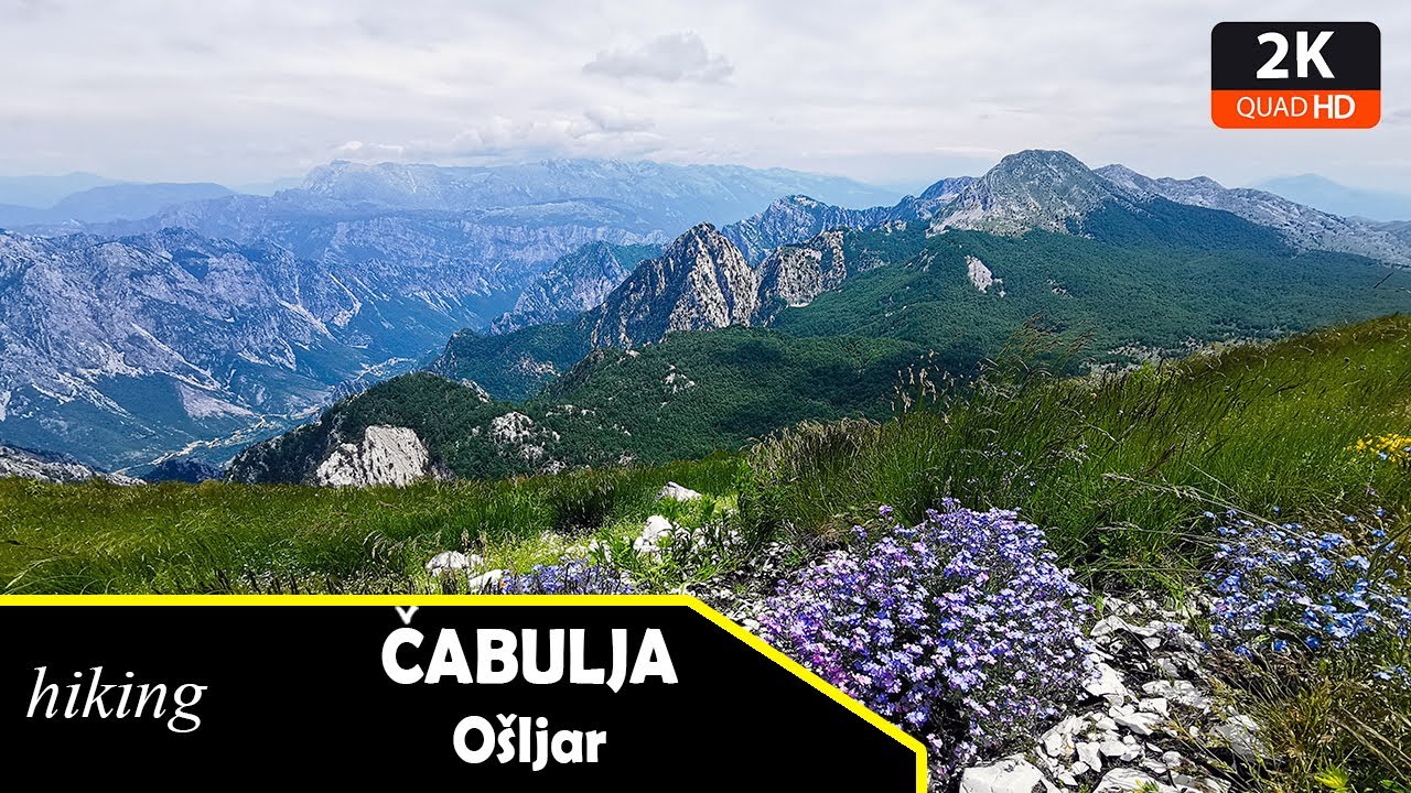 Čabulja, vrh Ošljar (grebenska tura)