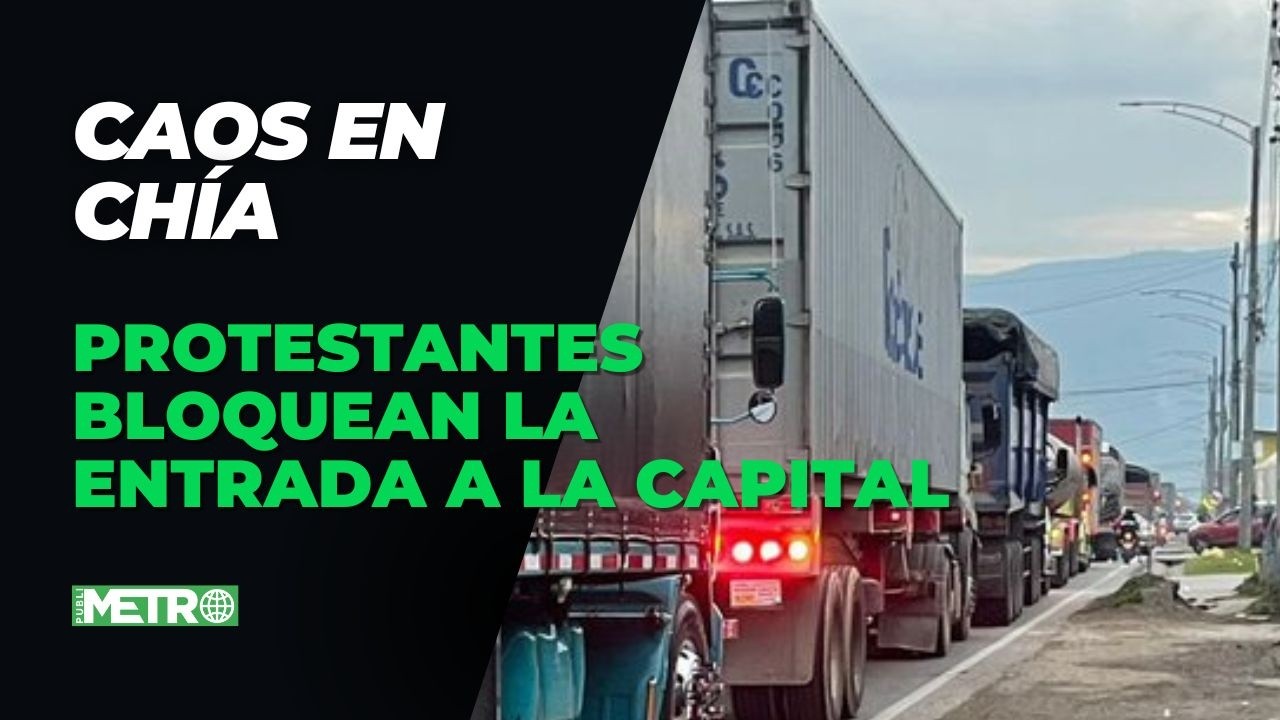 Chía paralizada: El cierre que colapsó la salida a Bogotá este 6 de marzo