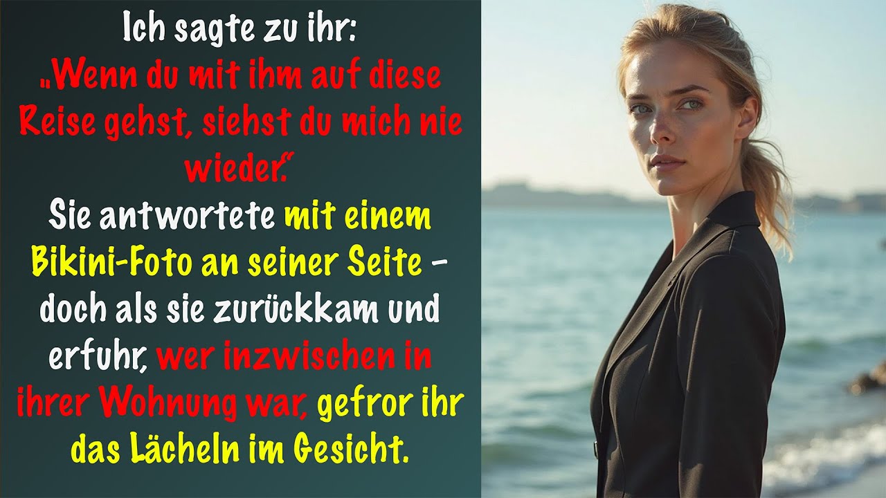 Meine Frau fuhr mit ihrem Liebhaber in den Urlaub – als sie zurückkam, war alles weg