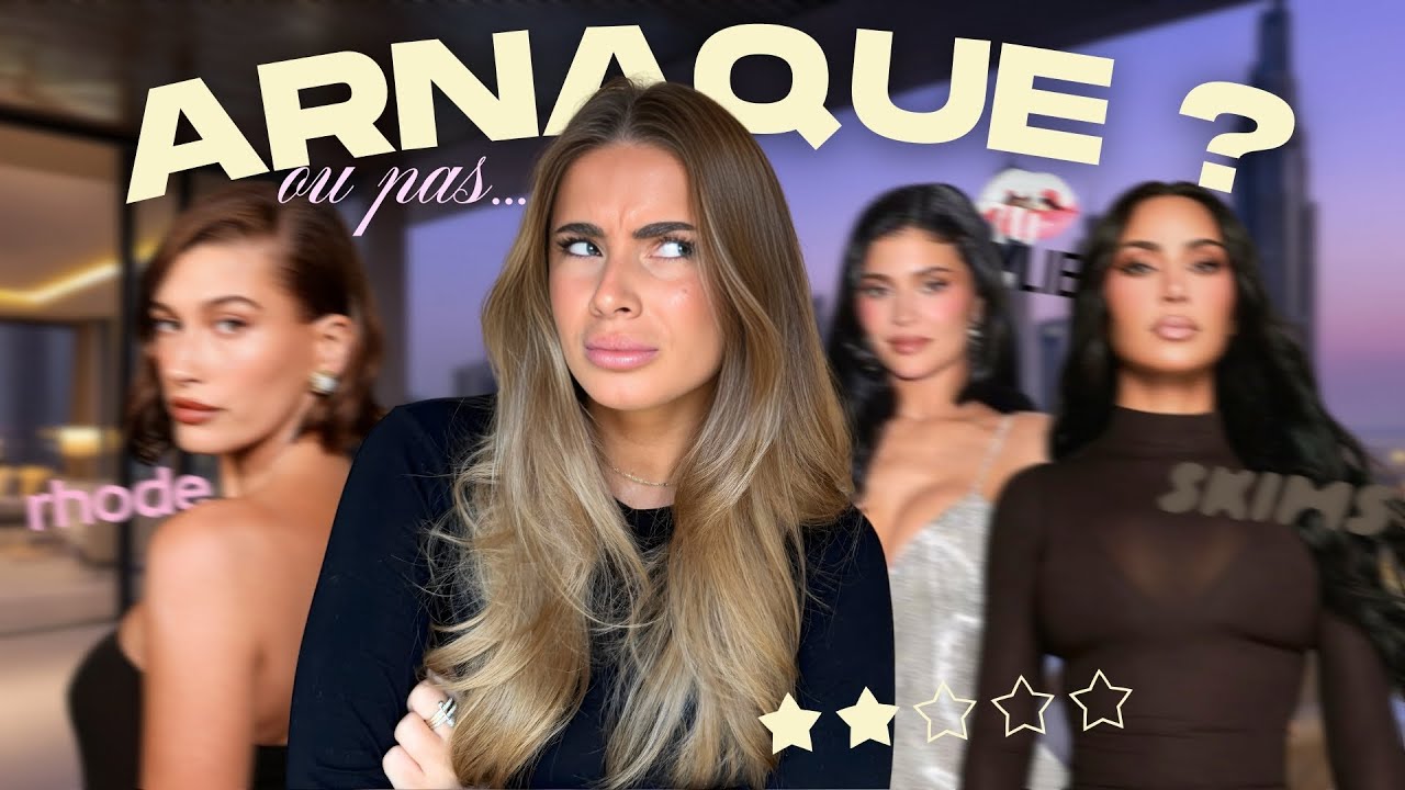 JE TESTE LES MARQUES DES CÉLÉBRITÉS (skims, rhode, kylie cosmetics...)