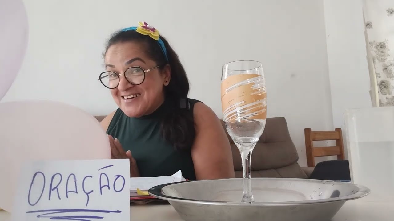Dinâmica - O Balão, a taça e a Oração - Tia Irê