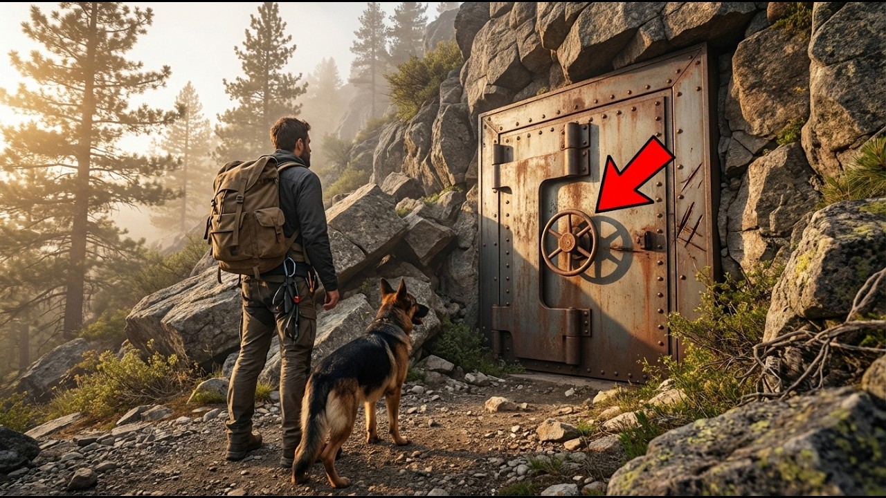 Veteran's Dog Led Him to a Hidden Vault in the Mountains — What Was Locked Inside Shook Him