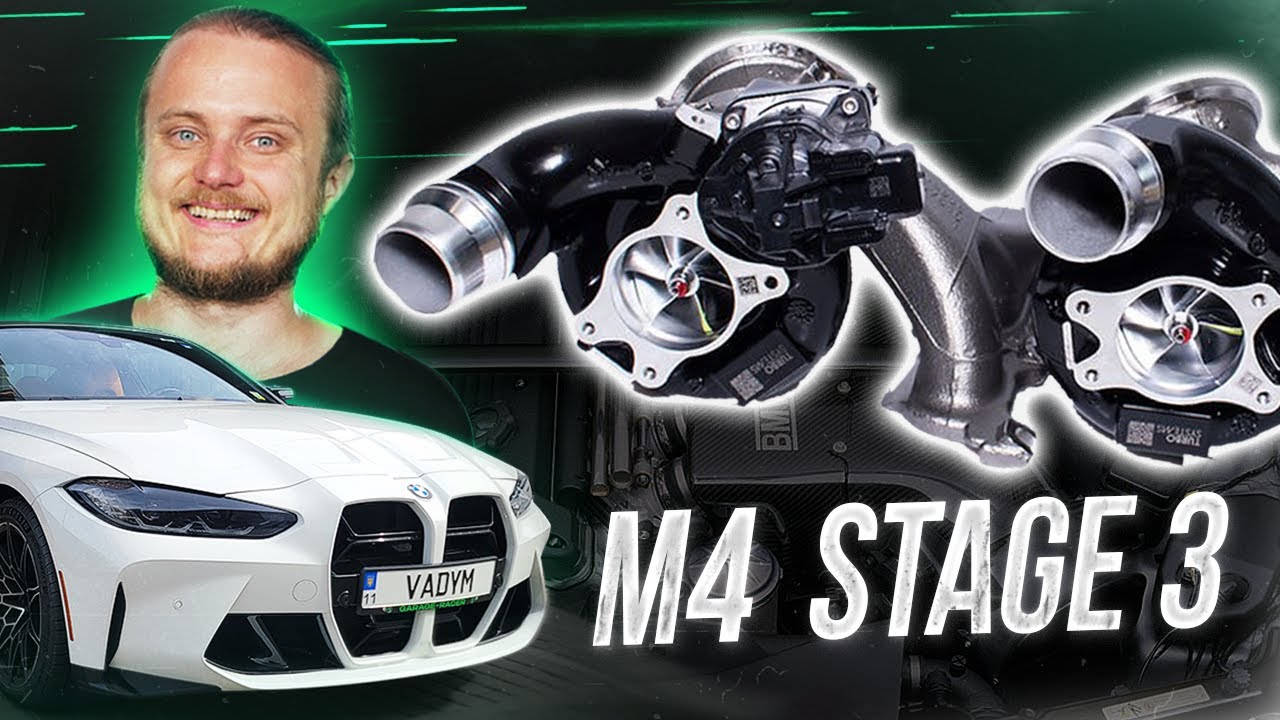 Montaż hybrydowych turbin Stage 3 w silniku S58. Ile mocy udało się uzyskać? BMW M4 G82