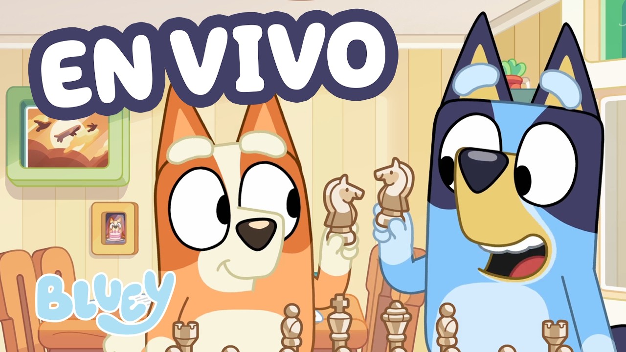 🔴EN VIVO: Jugando con Bluey y Bingo 🎲 💙 | Recopilación | Bluey - Español Canal Oficial