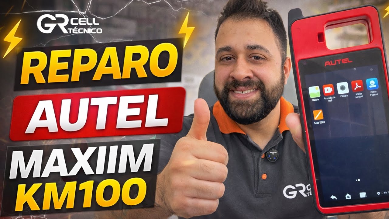 Seu Autel MaxiIM KM100 apresentou defeito? Tela não liga, não carrega, ou outro problema?