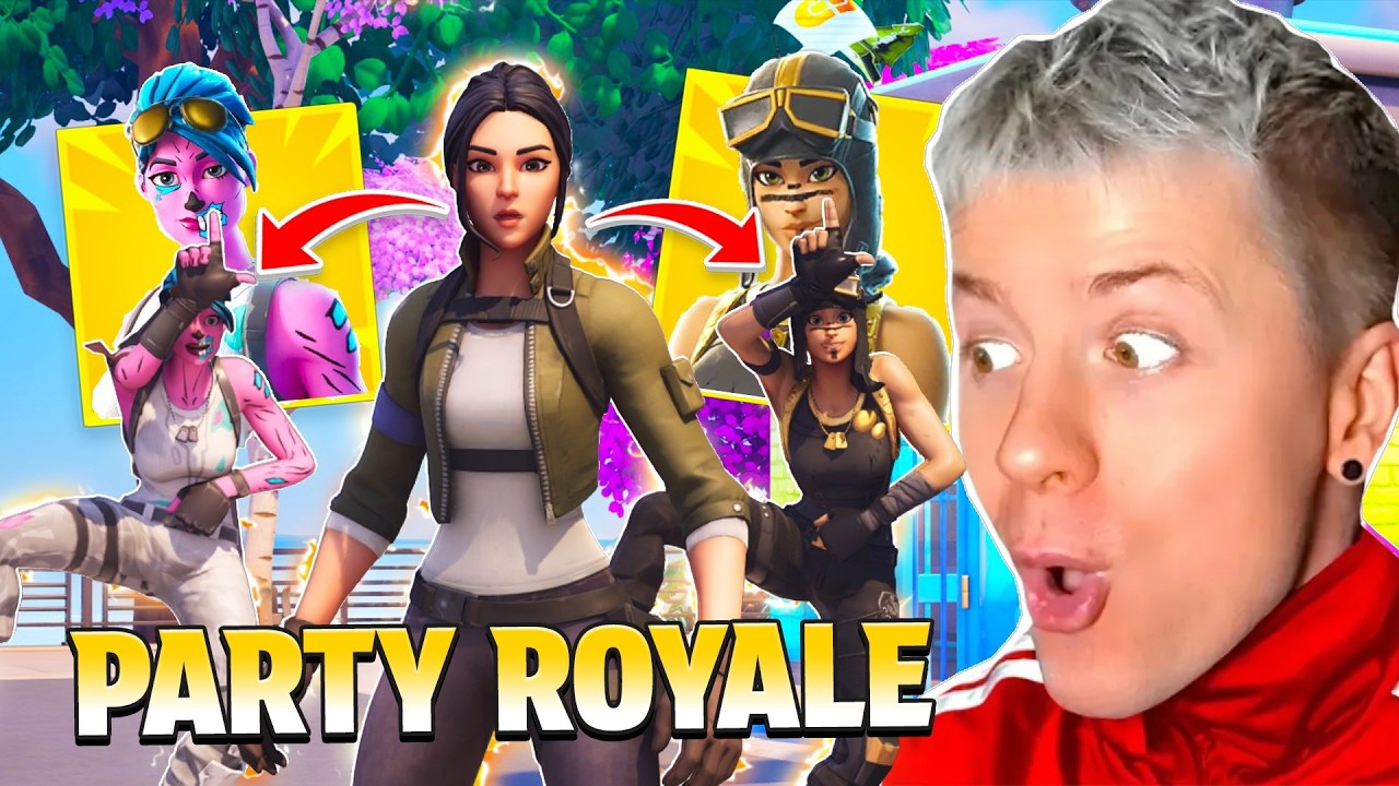 ZWEI TOXISCHE OG SPIELER werden in PARTY ROYALE HOPS genommen !