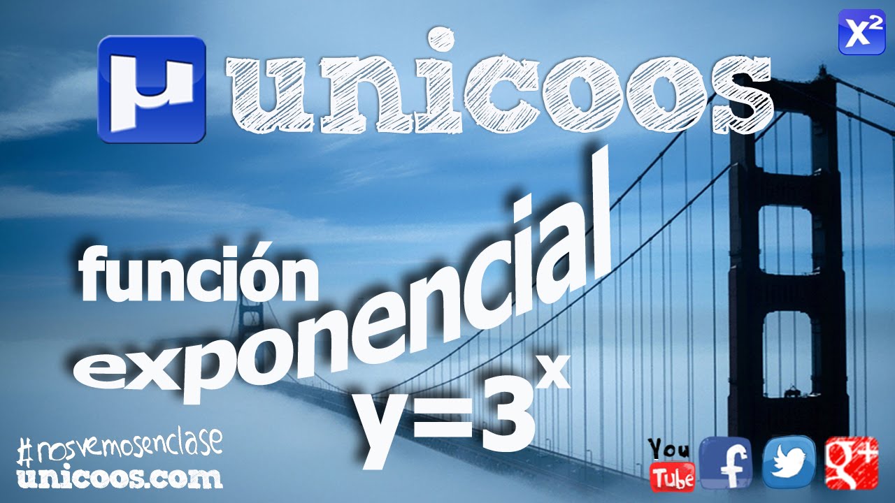 Representación de una función exponencial 01 SECUNDARIA unicoos