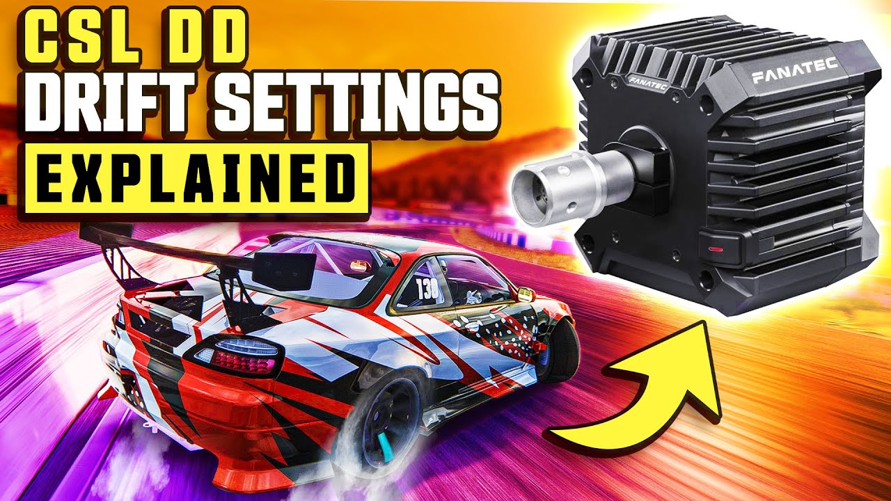 CSL DD Drift Settings for Assetto Corsa