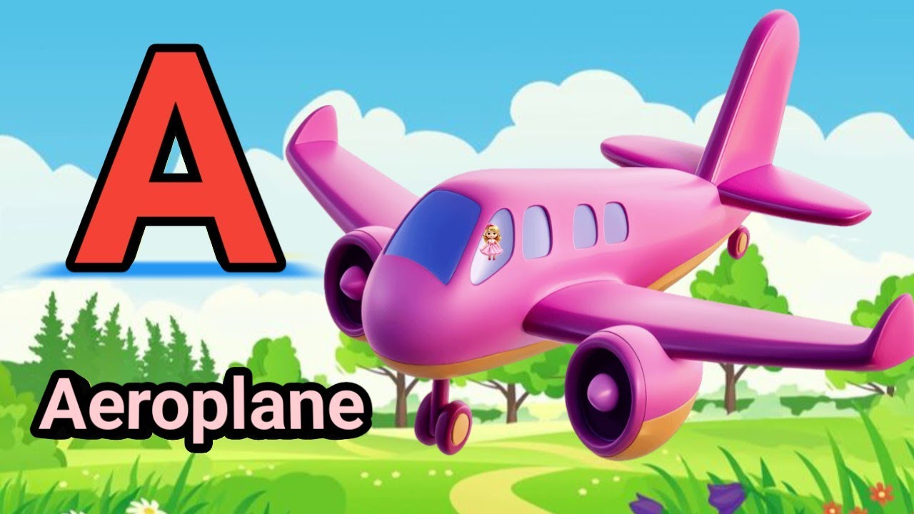 A for apple // अ से अनार | abc phonics song kidsvideo  nursery rhymes kidslearning