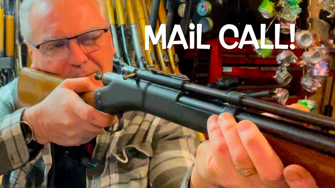 Mail call Apache fireball rifle & Diana Oktoberfest bb rifle some awesome plinkers!
