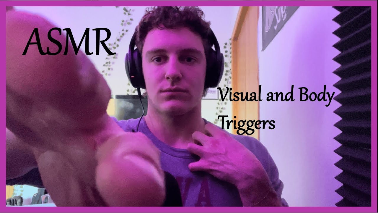 ASMR Visual and Body Triggers | Relaxing Hand Sounds