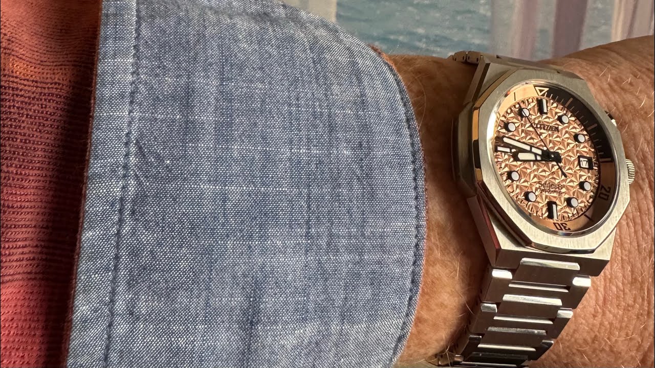 Citizen Series8 890 LE salmon dial full review