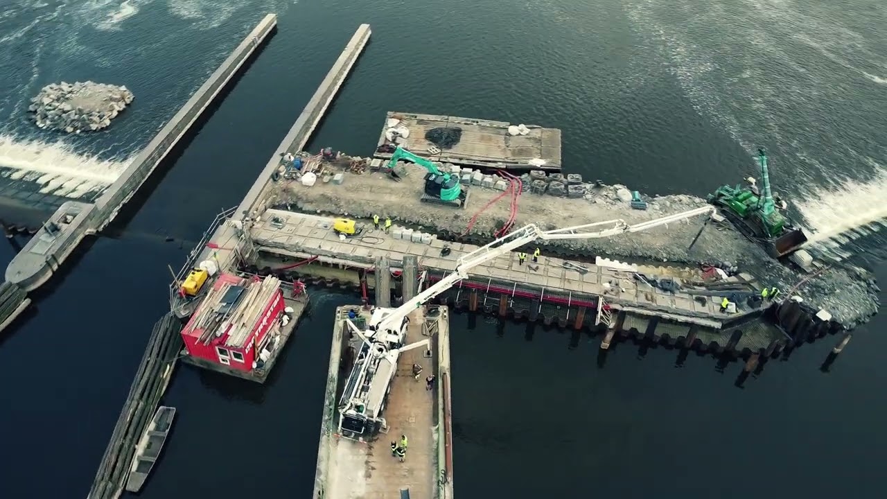 TBG Metrostav | Betonáž Šítkovského jezu