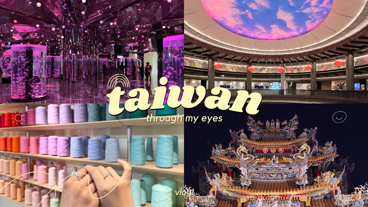what to do in TAIWAN 🍮⊹˚.  ring making, zhongshan, datong & xinyi district, raohe night market