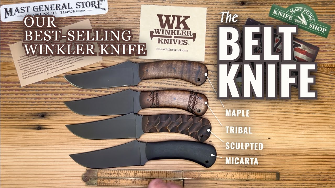 Winkler Knives | Belt Knife | Best Selling Winkler for a Reason