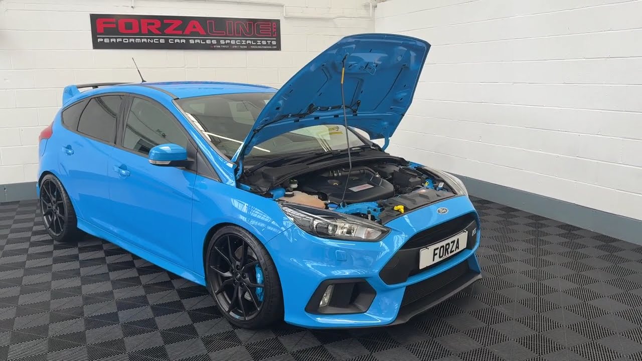 2016 FORD FOCUS RS MK3 AWD  2.3 ECOBOOST, SHELL SEATS, COBRA EXHAUST, H&R SUSPENSION, FORZA LINE LTD