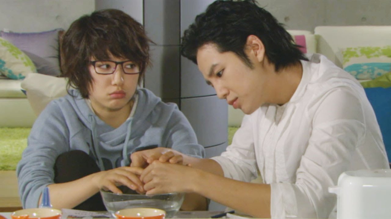 장근석♥박신혜, 심쿵하는 '로맨틱 스킨십' @미남이시네요 11회 20091111