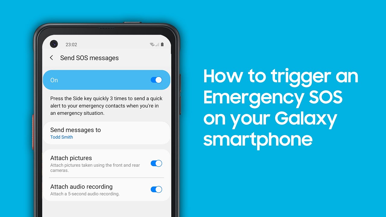 How to trigger an Emergency SOS on your Galaxy smartphone