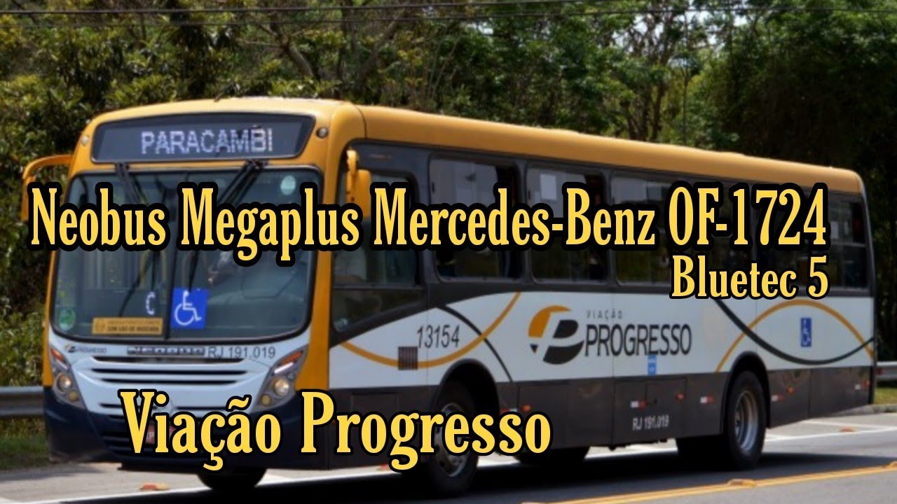✅[ Barra do Piraí X Vassouras ] Neobus Megaplus Mercedes-Benz OF-1724 Bluetec 5