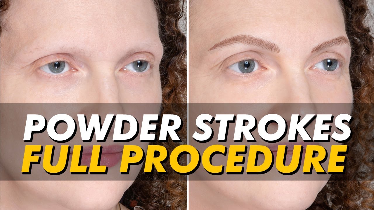 Microblading for hair loss | Permanent brow transformation | Natural-looking eyebrow tattoo