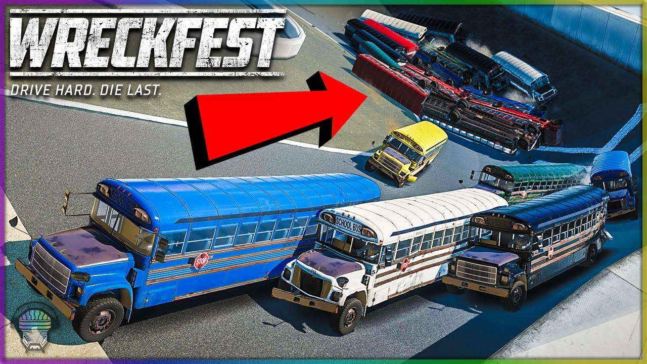 БРУТАЛЬНОСТЬ АВТОБУСА SPEEDBOWL! | Wreckfest