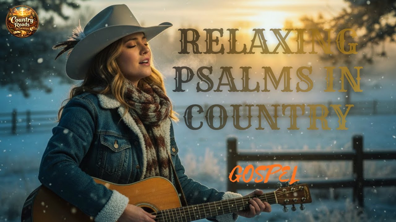 Relaxing Psalms in Country ✝️ | Peaceful Christian Country Worship Country Roads To Heaven