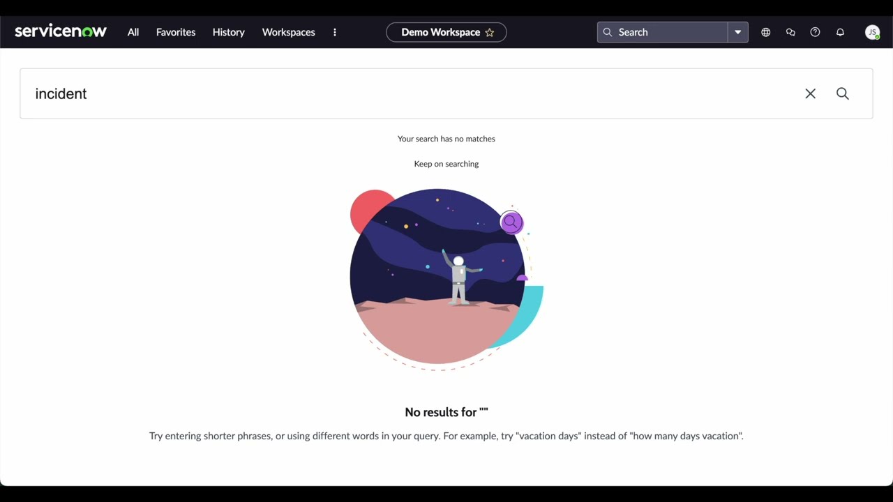 Setting up search components in UIB
