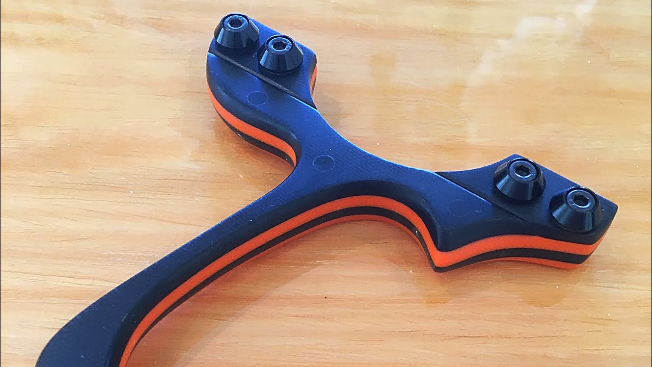 Tiger stripe microraptor catapult slingshot build