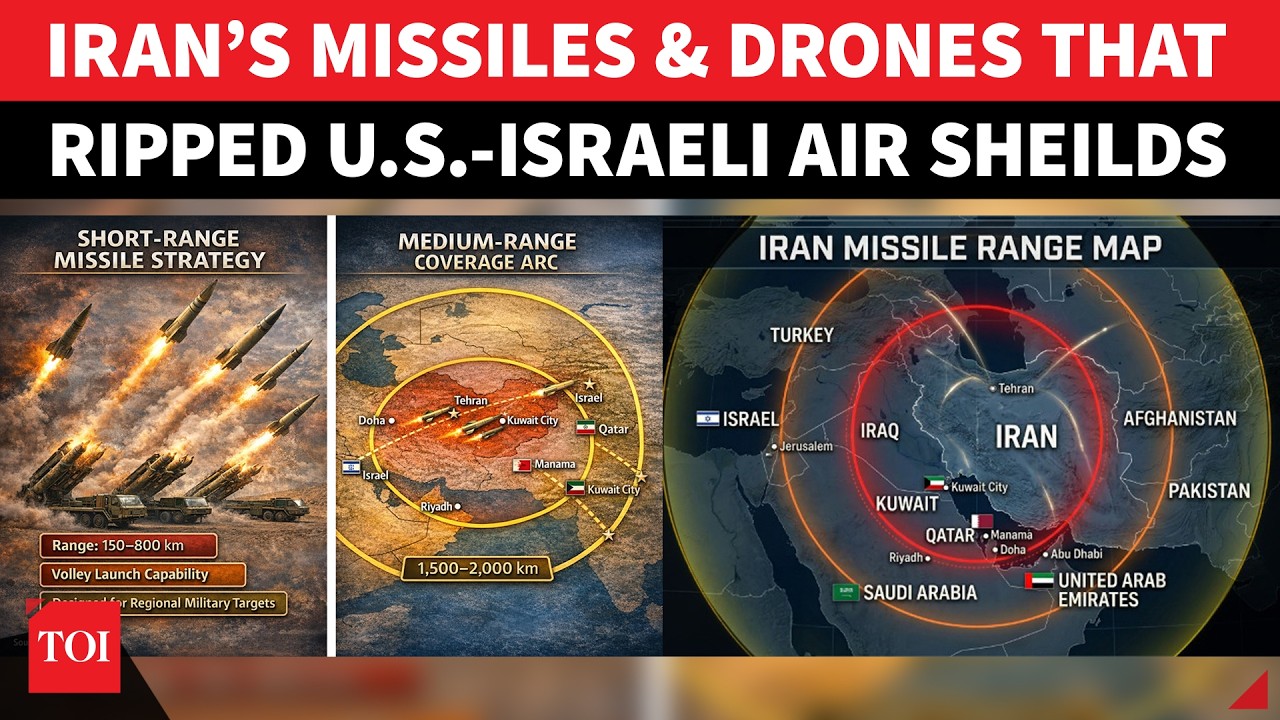 Iran ‘PUNCTURES’ US, Israeli Defence Shields; ‘Unstoppable’ Missiles & Drones Decoded | Watch