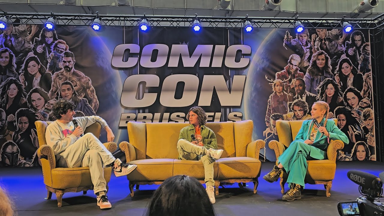 Oliver Watson ( Kent from #Wednesday ) Comic Con Brussels 04.11.2023