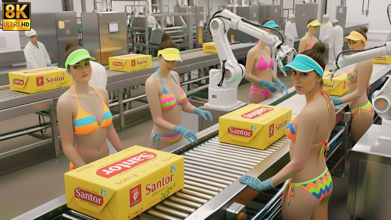 Inside the Santoor Soap Factory 🧼 | How Santoor Soap Is Made (Full Process)