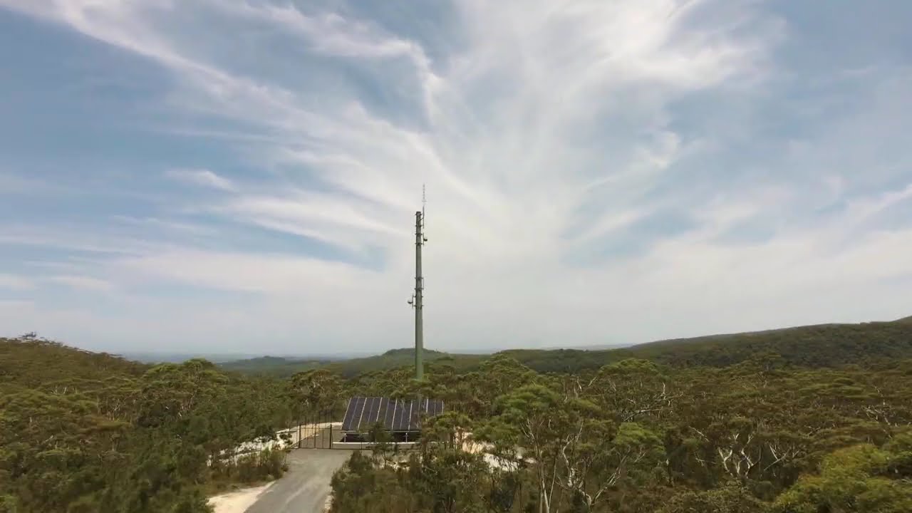 Teales lookout, Koonyum range. First flight with a new camera !!
