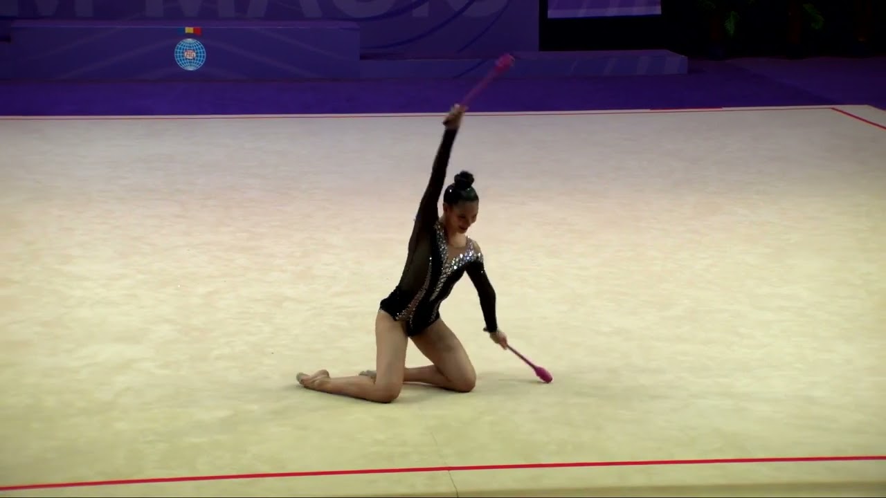 ALEMAM Jana (CAN) - 2023 Rhythmic Junior Worlds Qualifications CL Individual