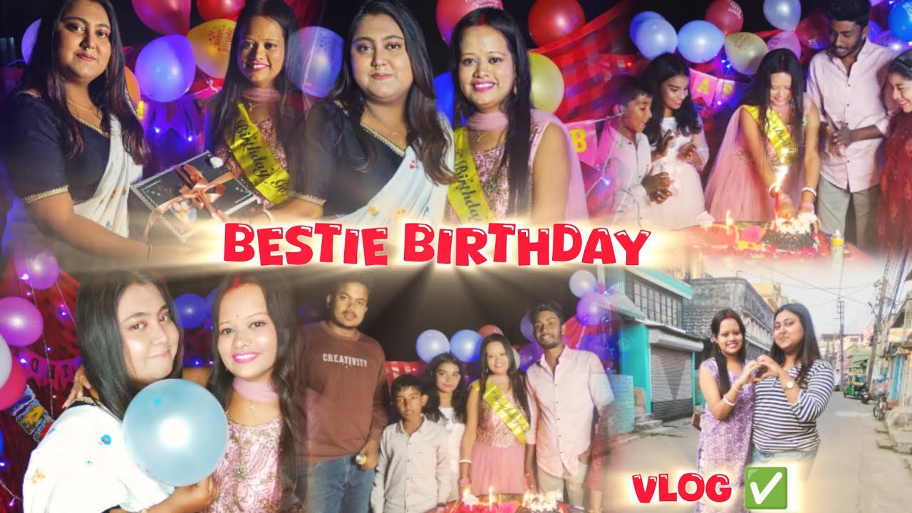 Bestie birthday video. Full enjoy moment's.।। Khud kee hatse gift banake gift kiyea mene bestie ko।।