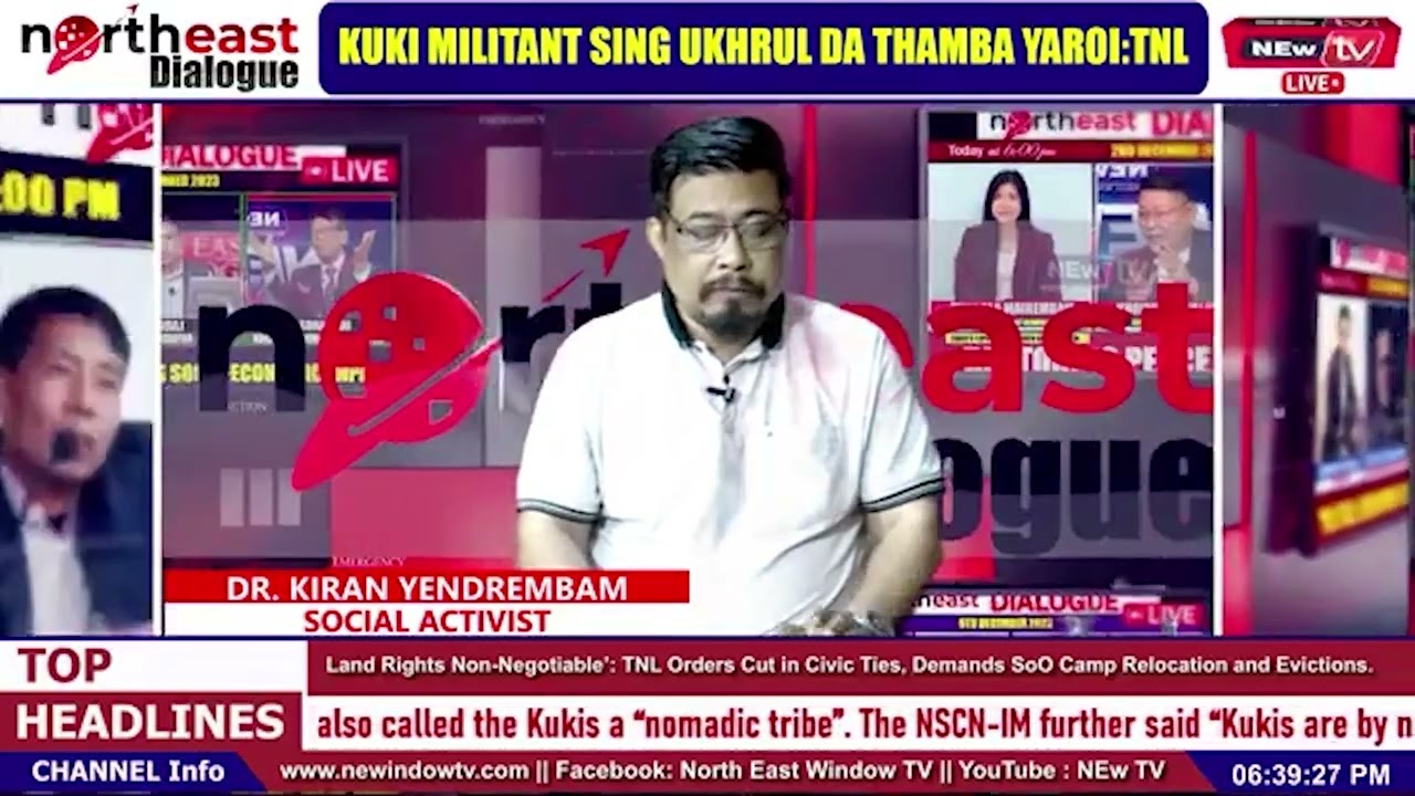 DR. KIRAN YENDREMBAM SOCIAL ACTIVIST : KUKI MILITANT SING UKHRUL DA THAMBA YAROI: TNL ||