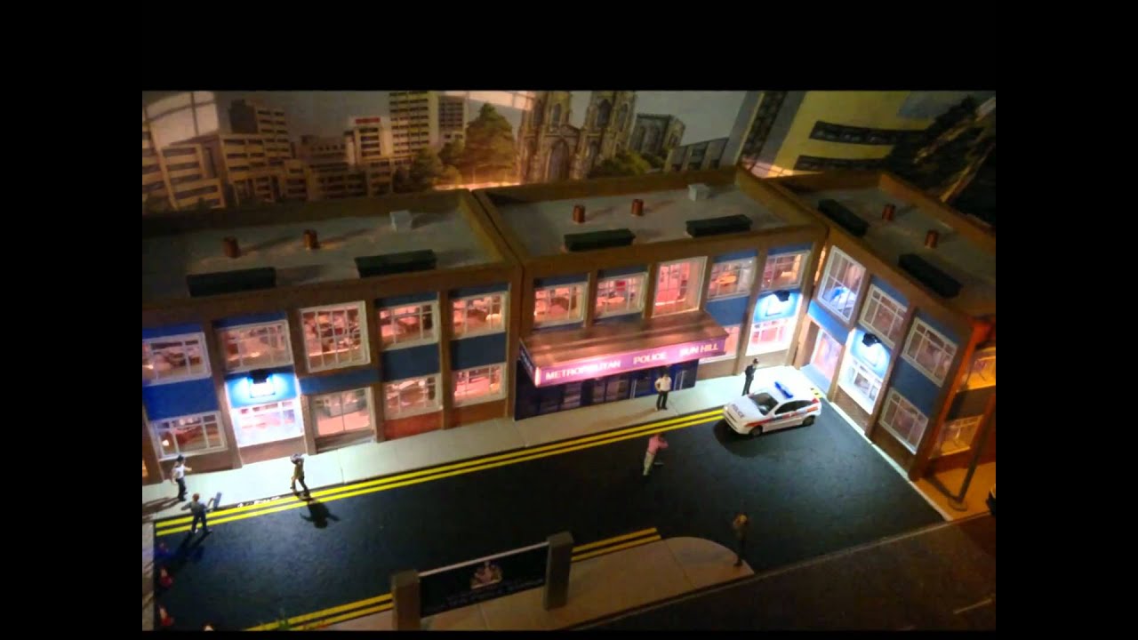The Bill - OO Gauge Model - Sun Hill Police Station