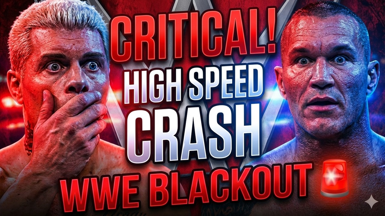 HUGE WWE Star in HIGH SPEED CRASH! 🚨 Bodycam | WWE Blackout